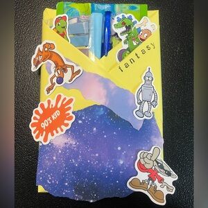 Kids Toy Set - Yellow and Blue